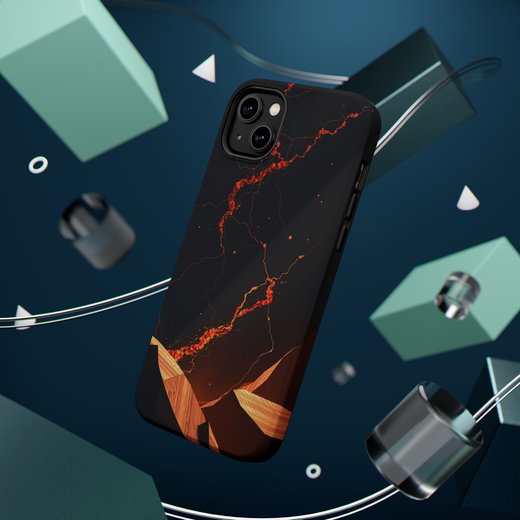 iPhone Petal Storm Electric Art 10 Bold Modern Everyday Snap Case · iPhone Case