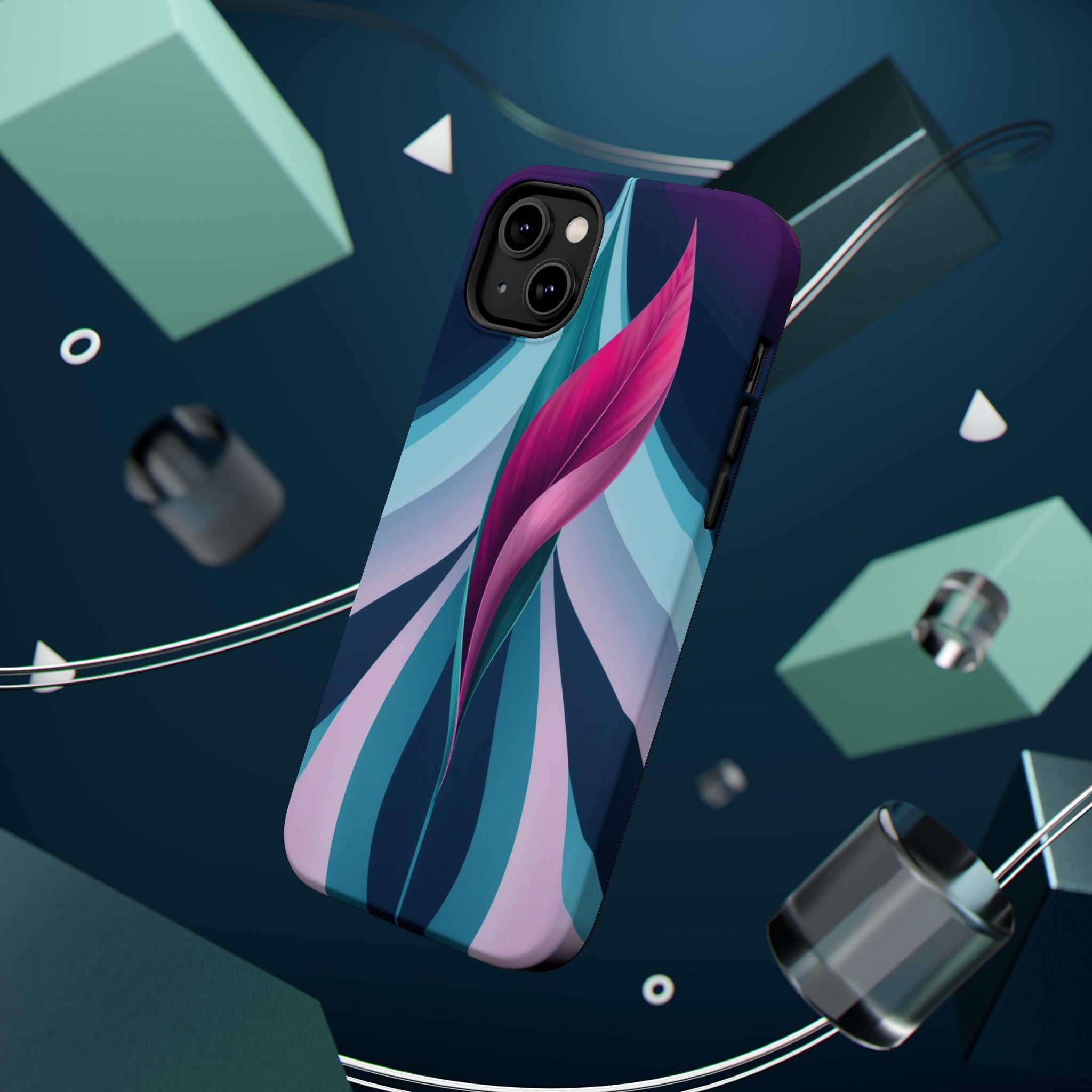 iPhone Vibrant Bloom and Leaf Design Slim Everyday iPhone 10 Designer · iPhone C