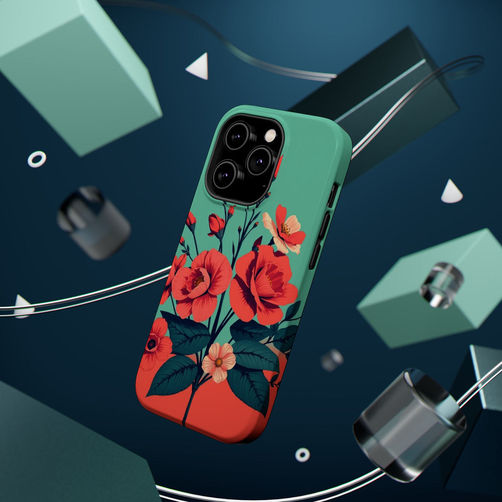 iPhone Pin-up Floral Cinematic Art Bold Modern Everyday Snap Case · iPhone Case