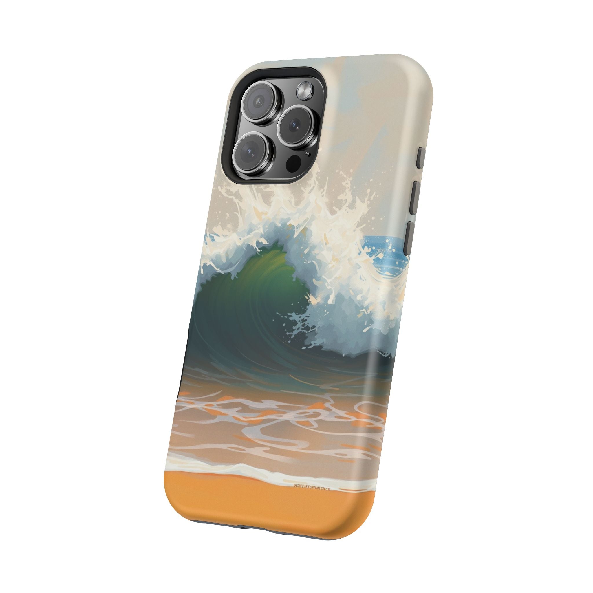 iPhone Radiant Ocean Wave Crash Design Slim Everyday Designer Case · iPhone Case
