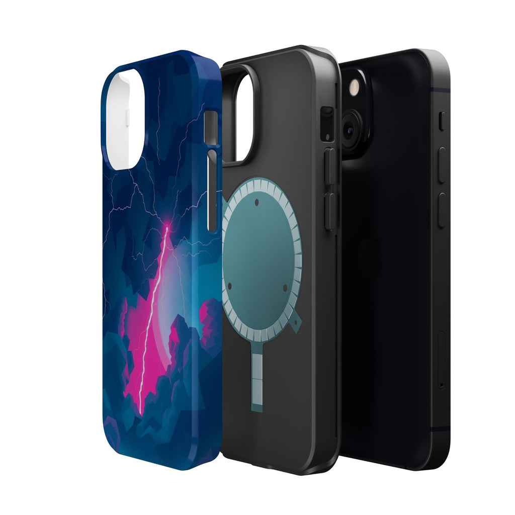 iPhone Thunderstorm Sky Abstract Geometric Slim iPhone Everyday · iPhone Case