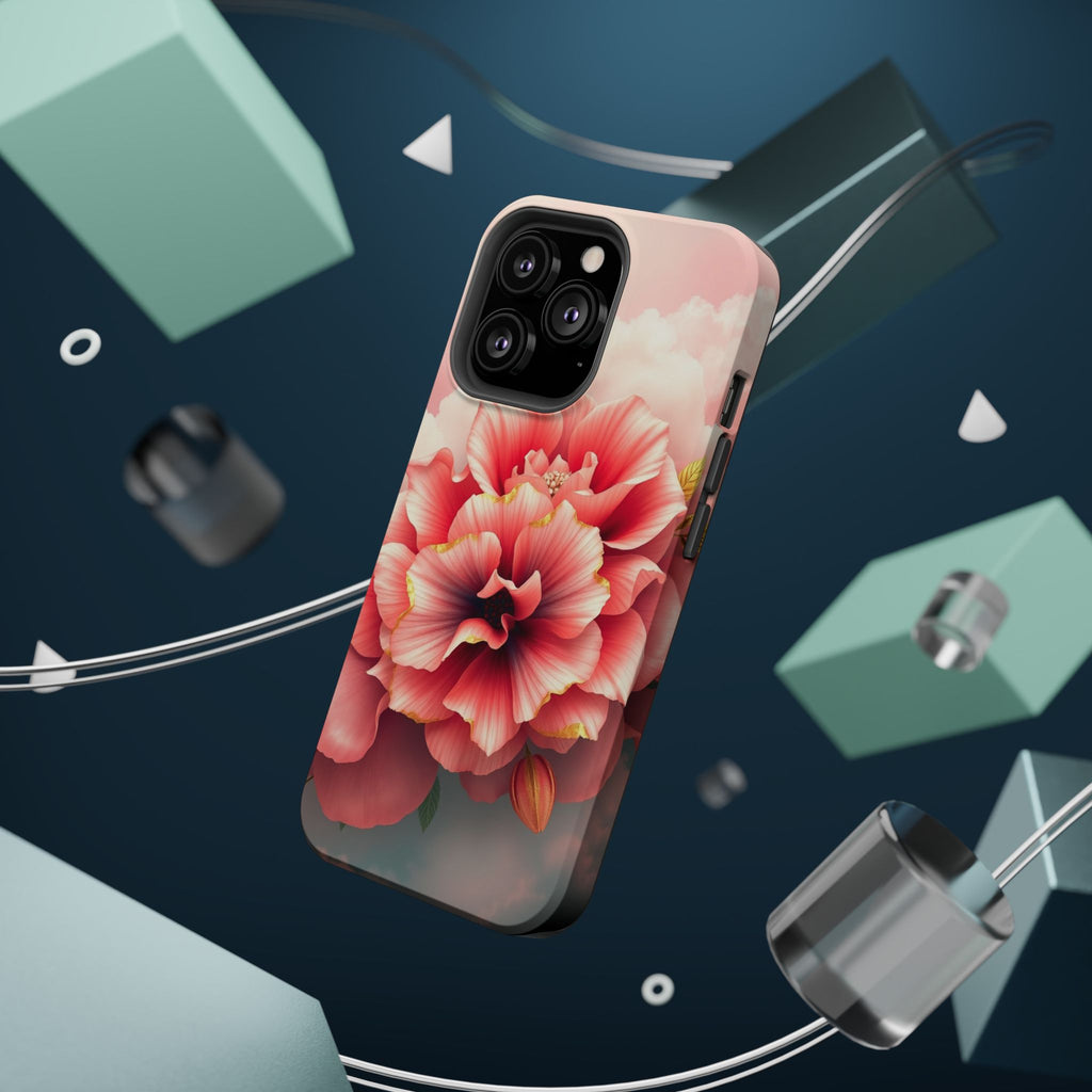 iPhone Pastel Floral Cloud Gold Foil Luxury Slim iPhone Everyday · iPhone Case