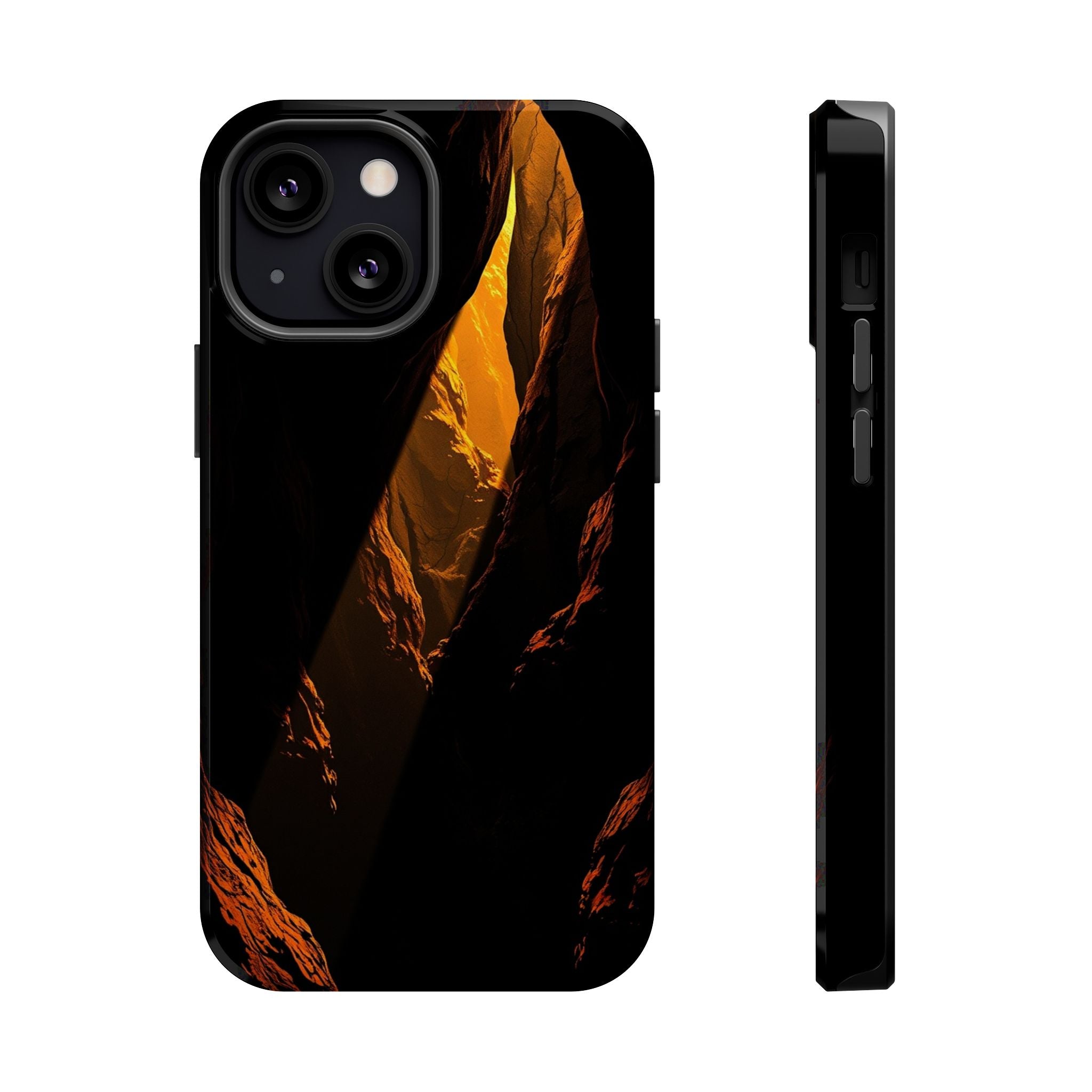 iPhone Chromatic Aberration Dark Gothic Ink Slim iPhone Everyday · iPhone Case