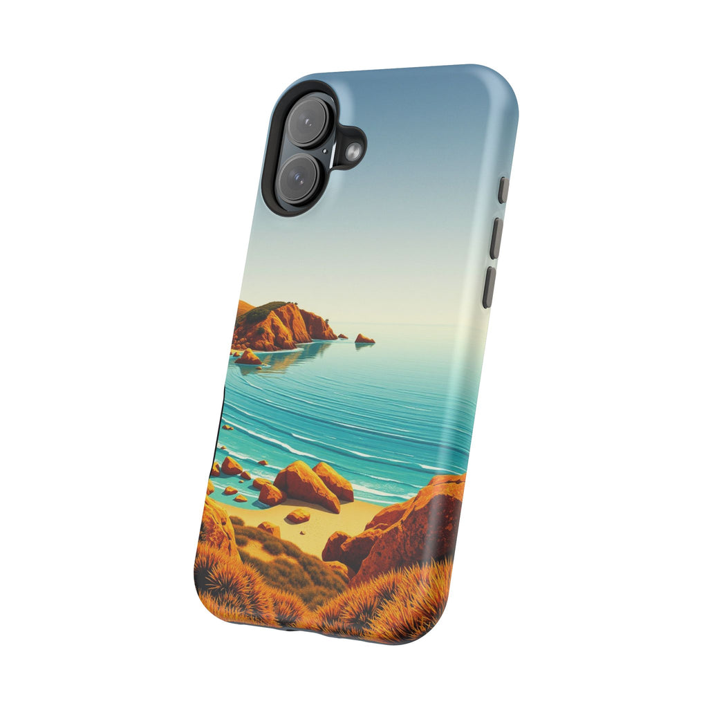iPhone Mustard And Rust Pebble Beach Slim Everyday iPhone 14 Designer · iPhone C