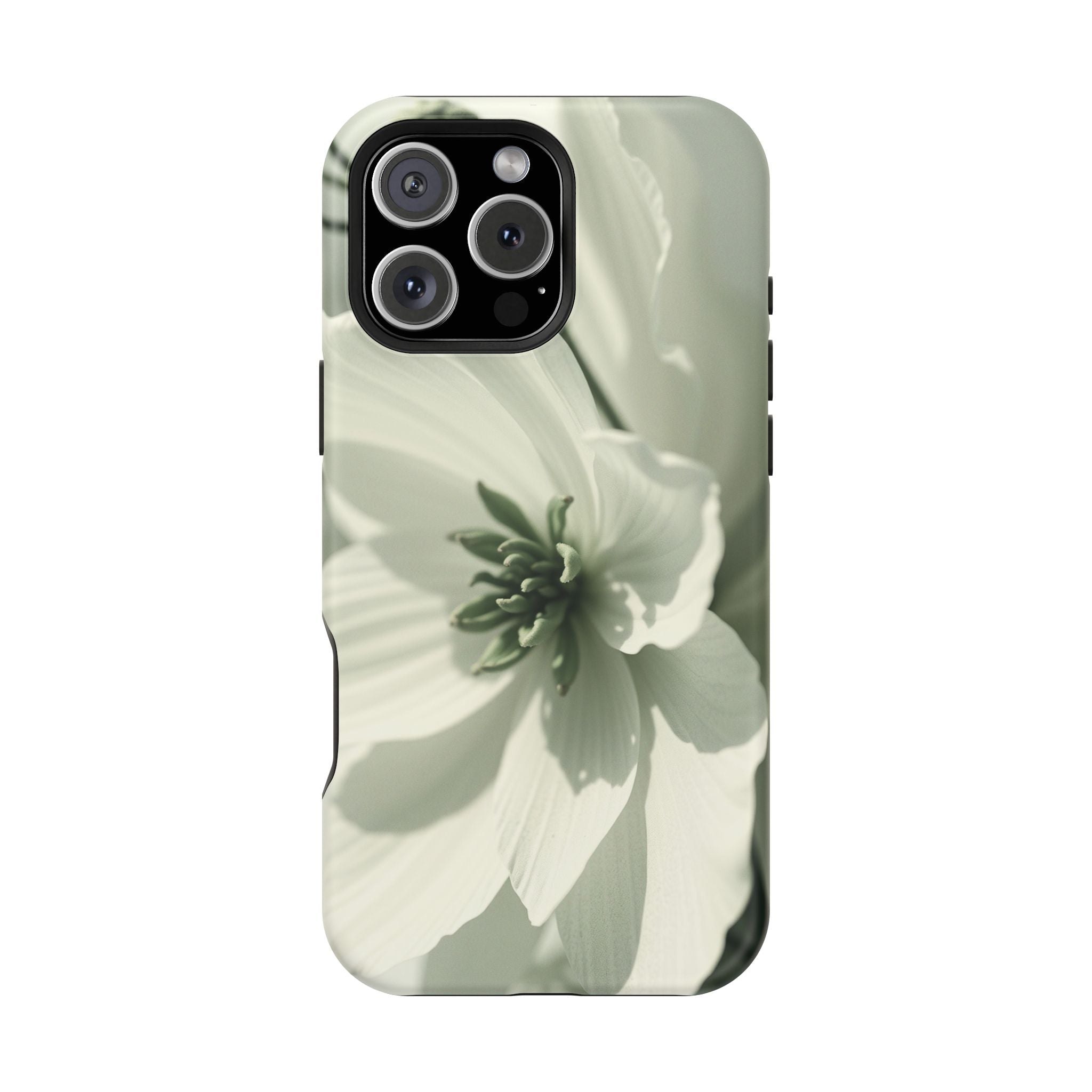 iPhone Floral Ink Wash 3D Digital Bold Modern Everyday Snap Case · iPhone Case