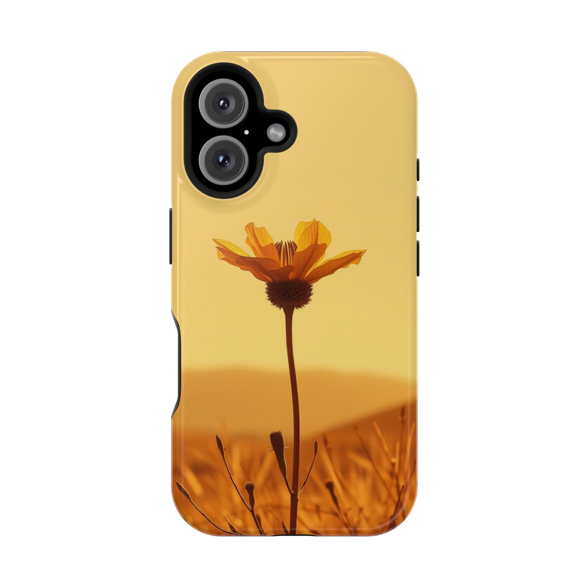iPhone Desert Flower Cinematic Art Bold Modern Everyday Snap Case · iPhone Case