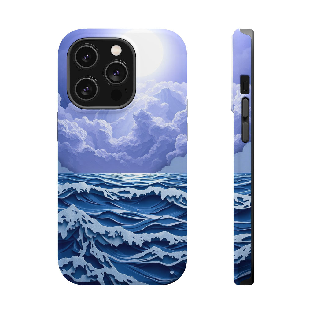 iPhone Storm at Sea Enchanted Art Bold Modern Everyday Snap Case · iPhone Case