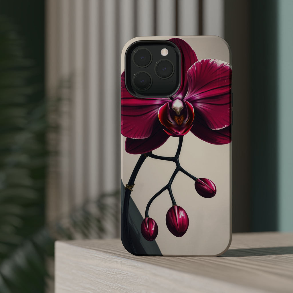iPhone Orchid Study Enchanted Art Bold Modern Everyday Snap Case · iPhone Case