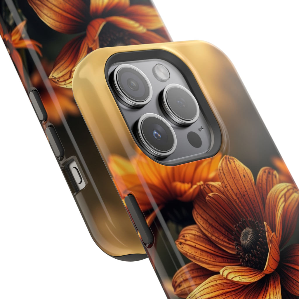 iPhone Radiant Floral Ombre Design Bold Modern Everyday Snap Case · iPhone Case