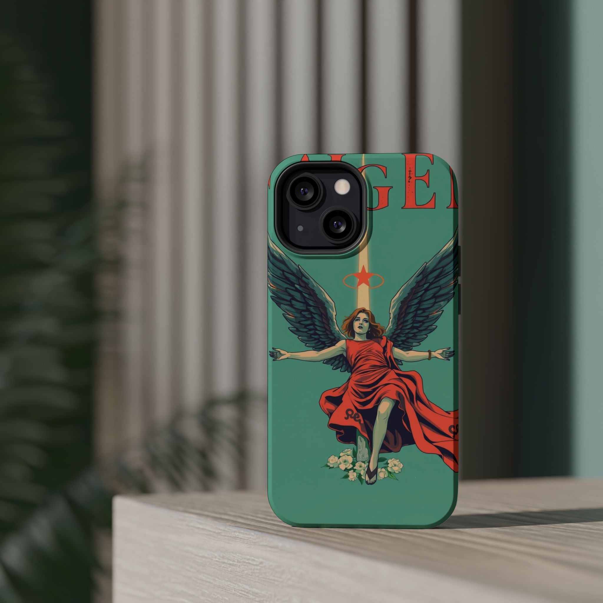 iPhone Radiant Fallen Angel Design Bold Modern Everyday Snap Case · iPhone Case