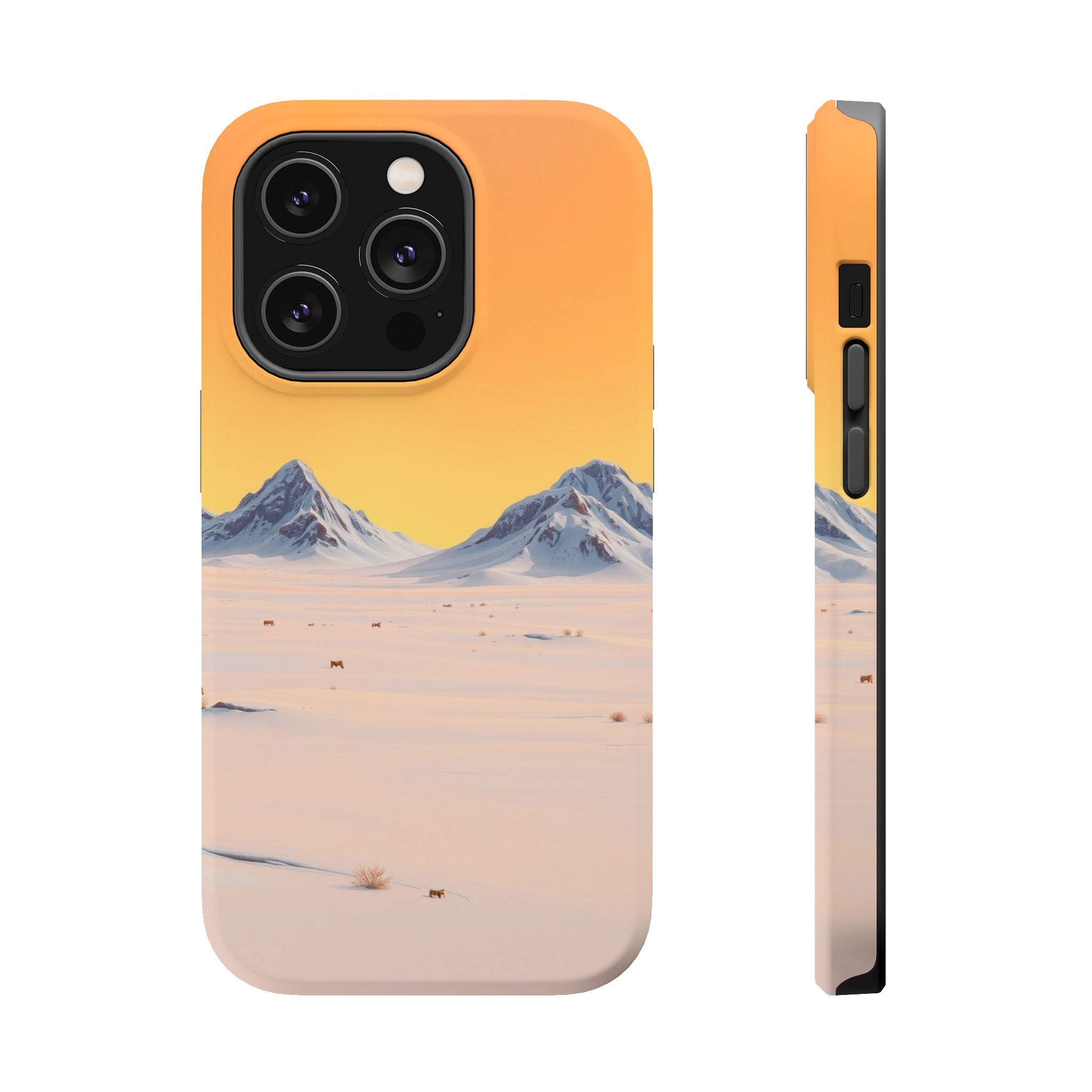 iPhone Mustard And Rust Arctic Tundra Slim Everyday iPhone 20 Designer · iPhone