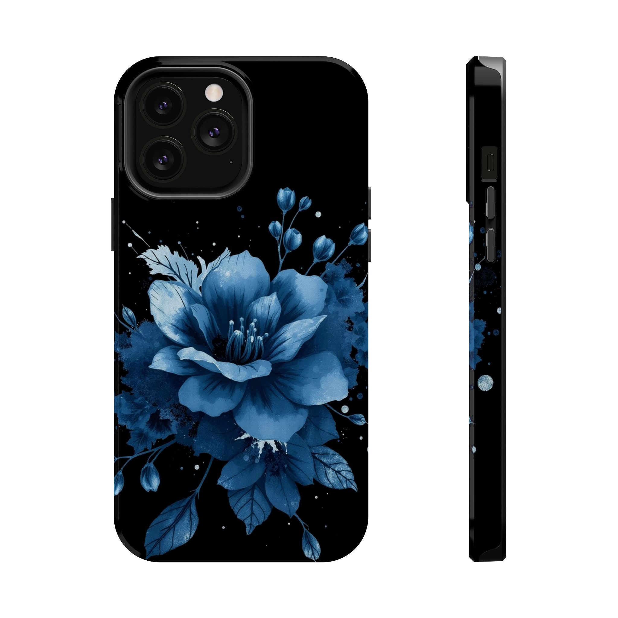 iPhone Serene Floral Watercolor Splash Design Slim Everyday Designer · iPhone Ca