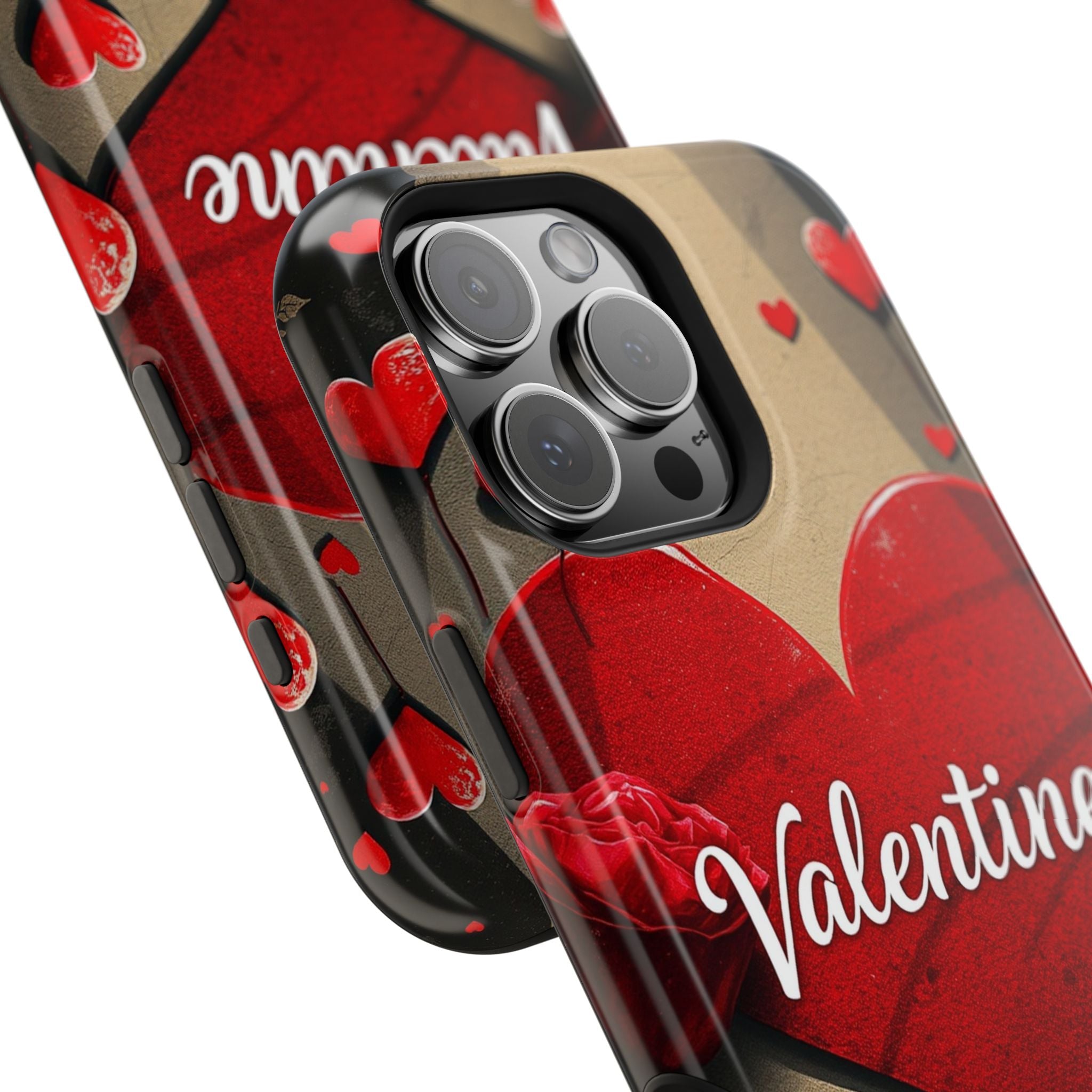 iPhone Serene Vintage Valentine Card Design Slim Everyday Designer Case · iPhone