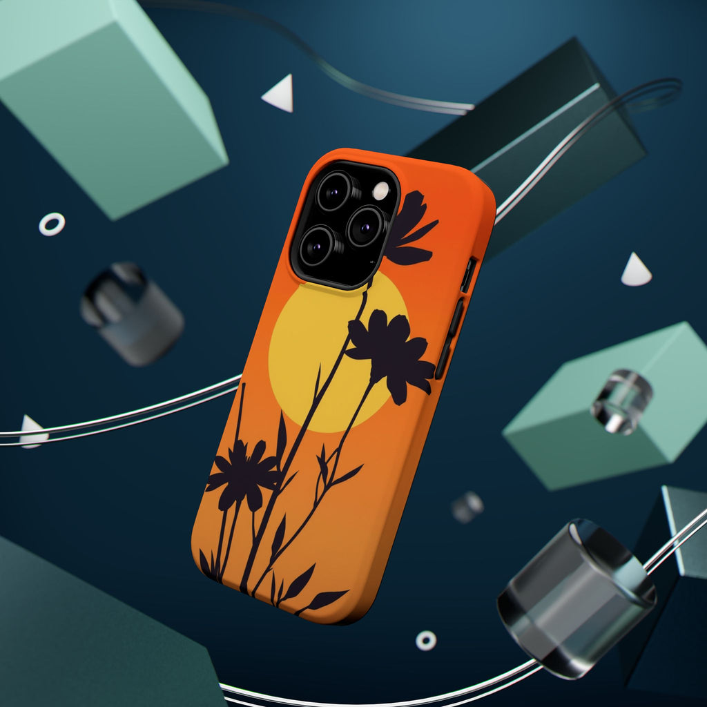 iPhone Vibrant Floral Silhouette Design Slim Everyday iPhone Designer · iPhone C