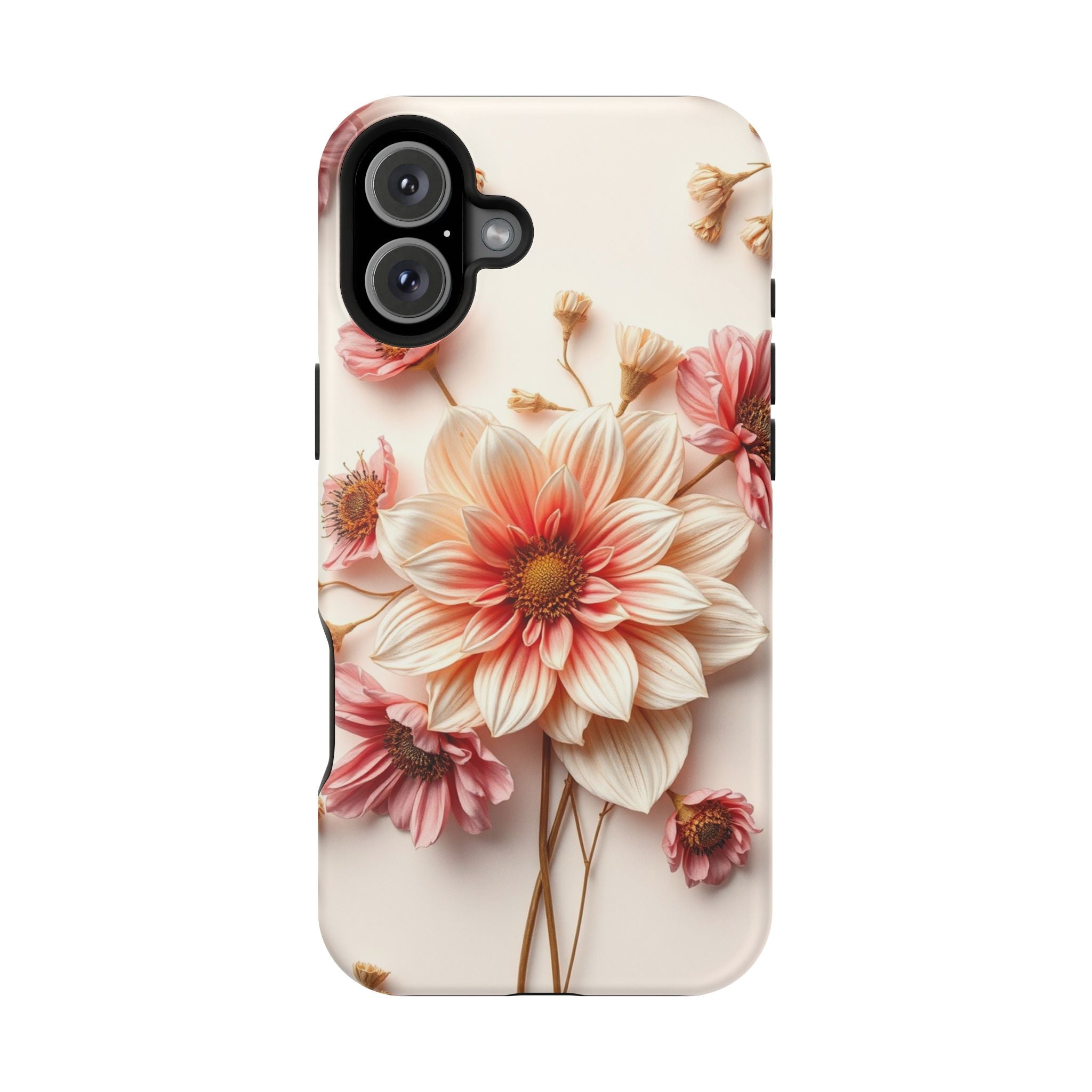 iPhone Dried Flower Flat Lay Enchanted Art Slim iPhone Everyday · iPhone Case