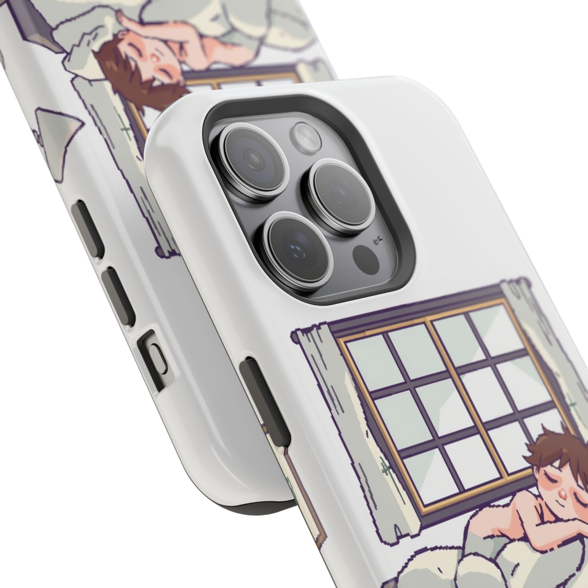 iPhone Do Not Disturb: Napping Bold Art Slim Everyday Designer Case · iPhone Cas