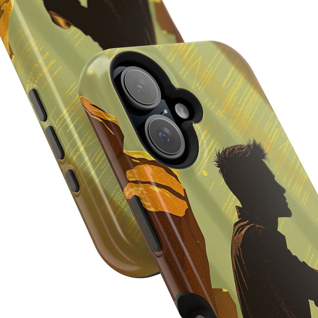 iPhone Mustard And Rust Overthinking Again Slim Everyday Designer Case · iPhone