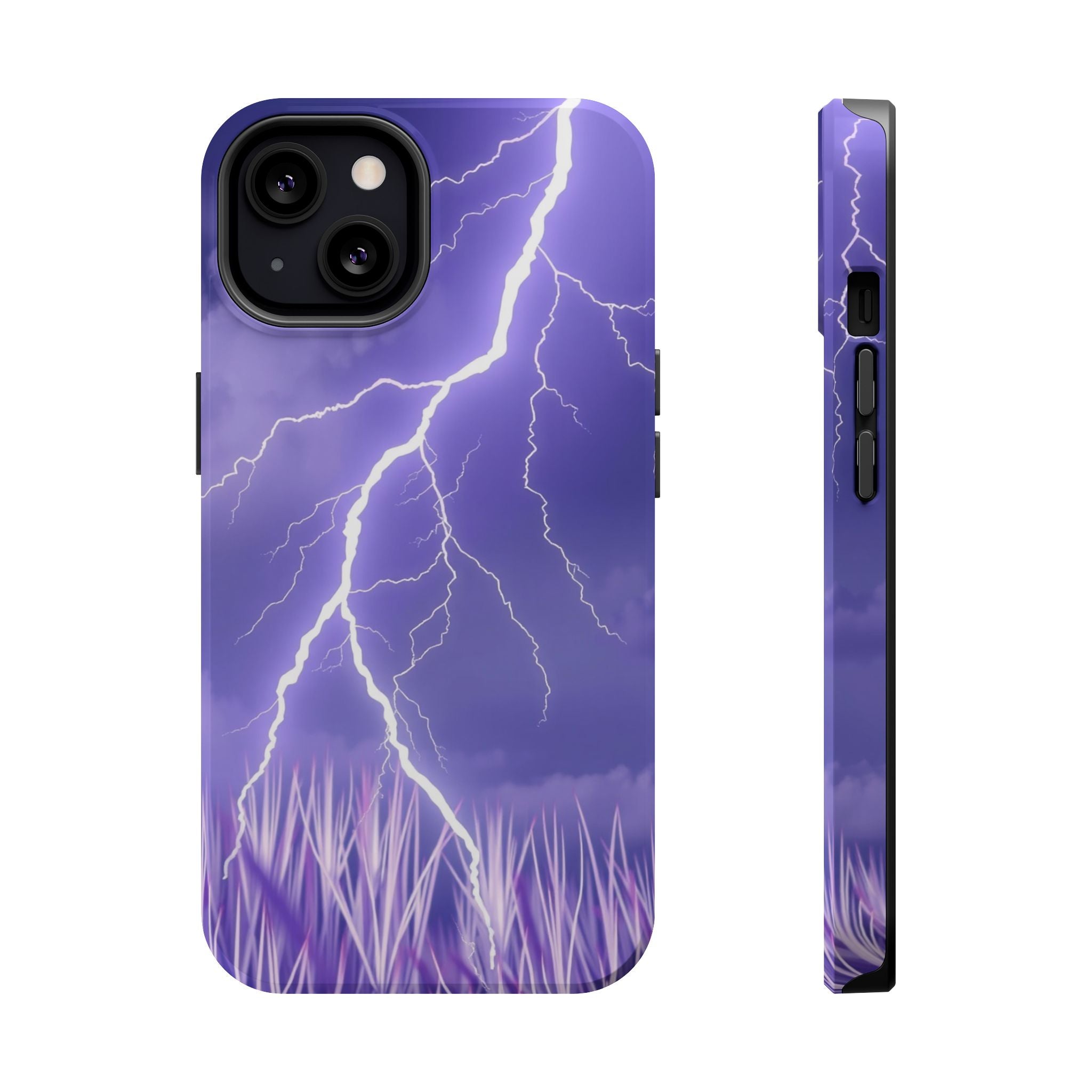 iPhone Dreamy Prairie Lightning Design Slim Everyday Designer Case · iPhone Case