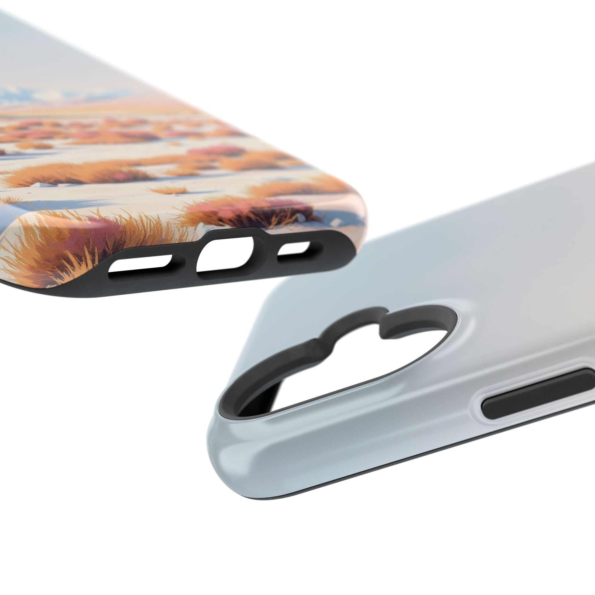 iPhone Vibrant Arctic Tundra Design Slim Everyday Designer Case · iPhone Case