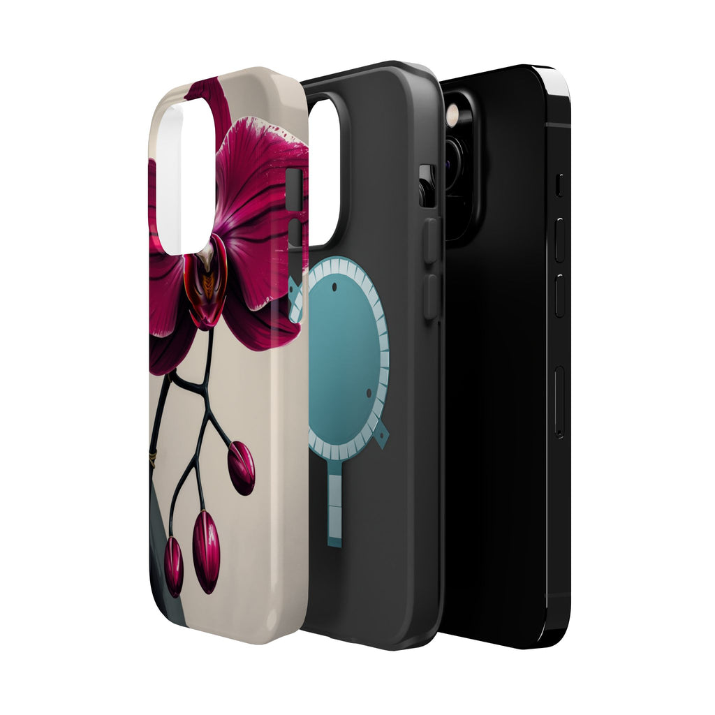 iPhone Orchid Study Enchanted Art Bold Modern Everyday Snap Case · iPhone Case