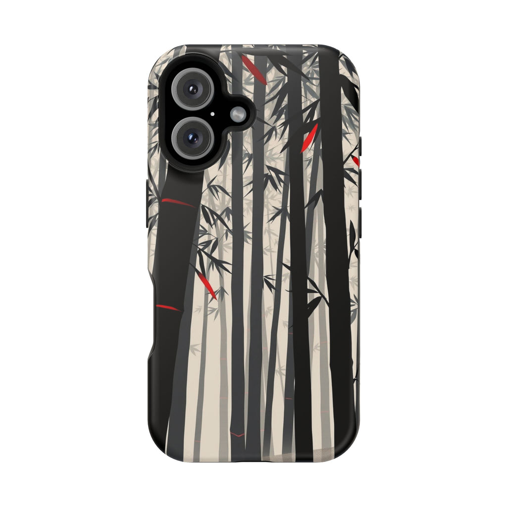 iPhone Bamboo Grove Abstract Geometric Slim Everyday Designer Case · iPhone Case