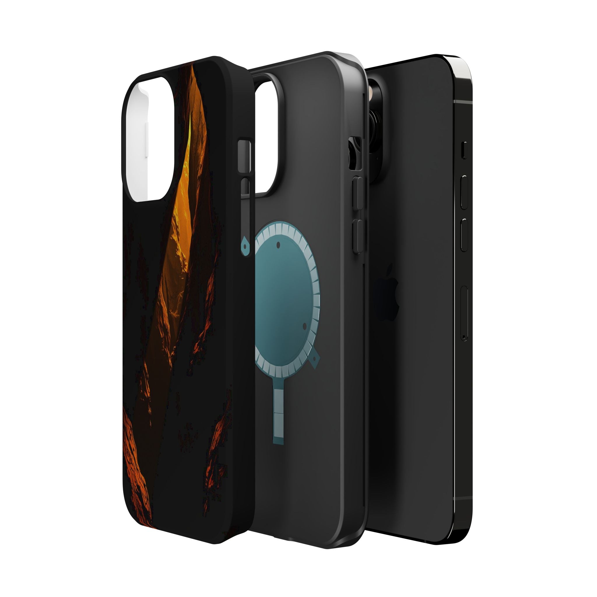 iPhone Chromatic Aberration Dark Gothic Ink Slim iPhone Everyday · iPhone Case