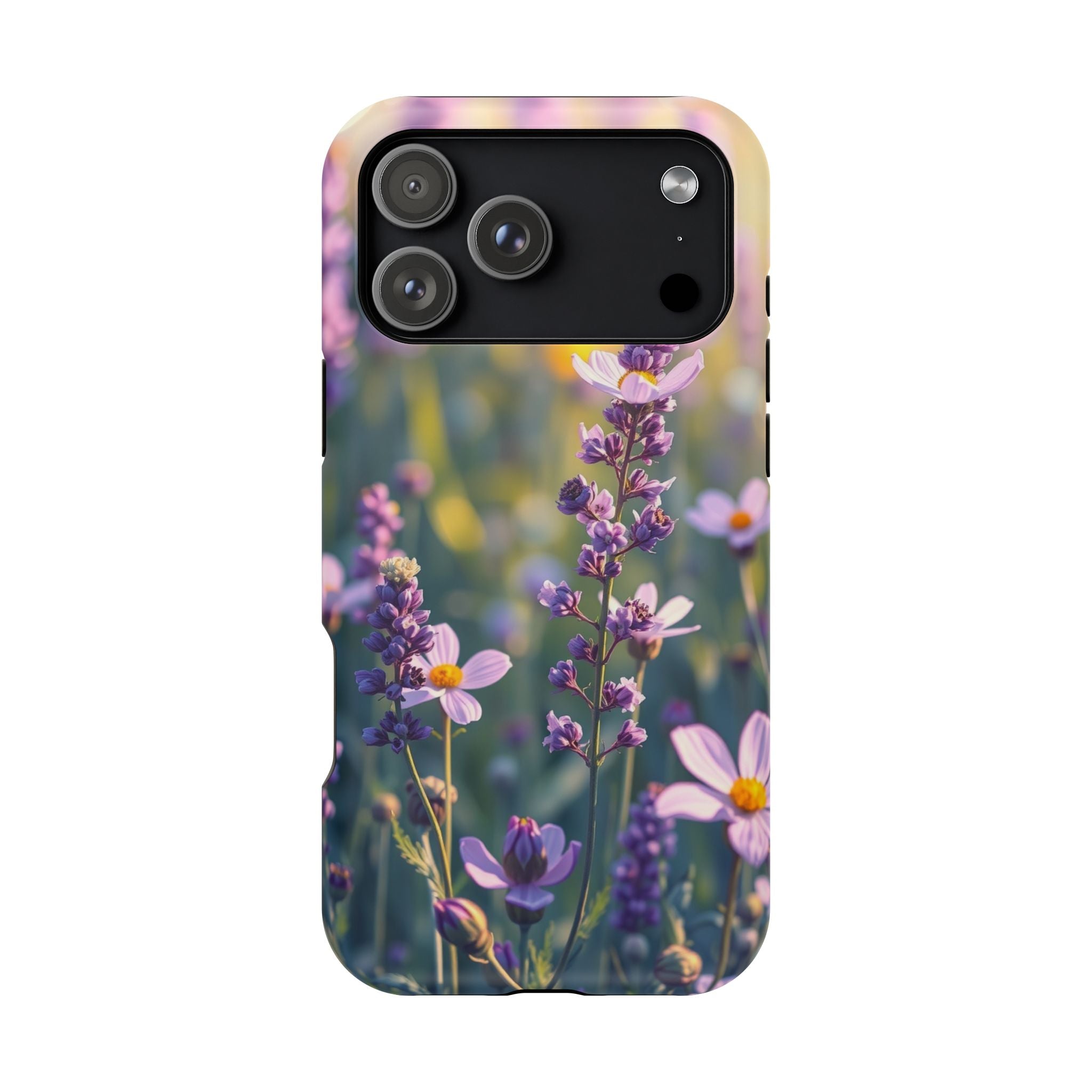 iPhone Lavender And Pearl Wildflower Field Slim iPhone Everyday · iPhone Case