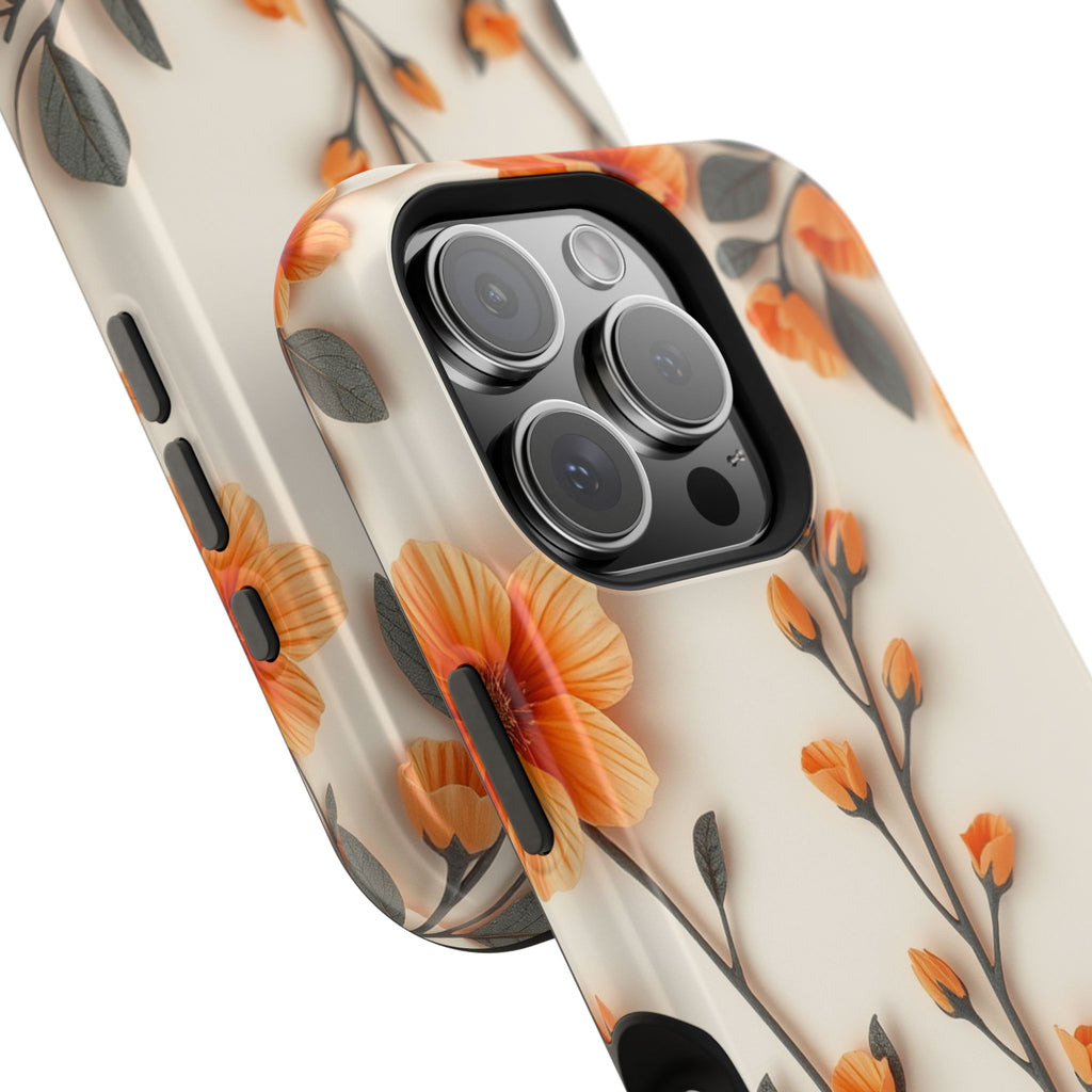 iPhone Vintage Botanical Print Paper Cut Art Slim iPhone Everyday · iPhone Case