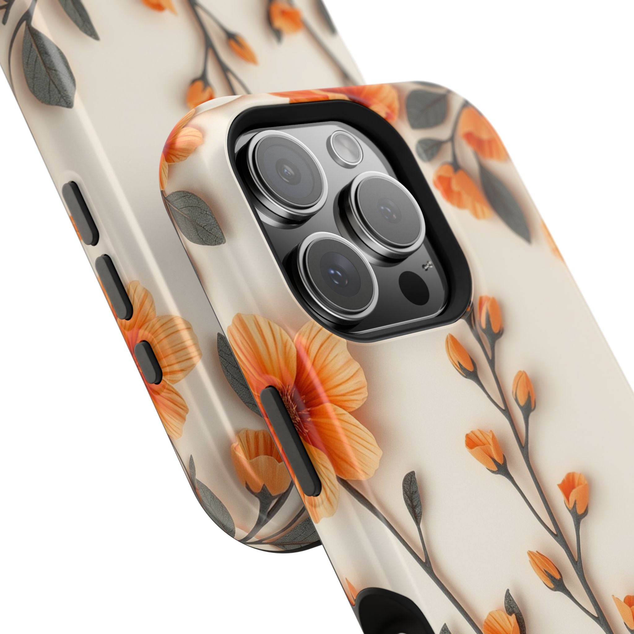 iPhone Vintage Botanical Print Paper Cut Art Slim iPhone Everyday · iPhone Case