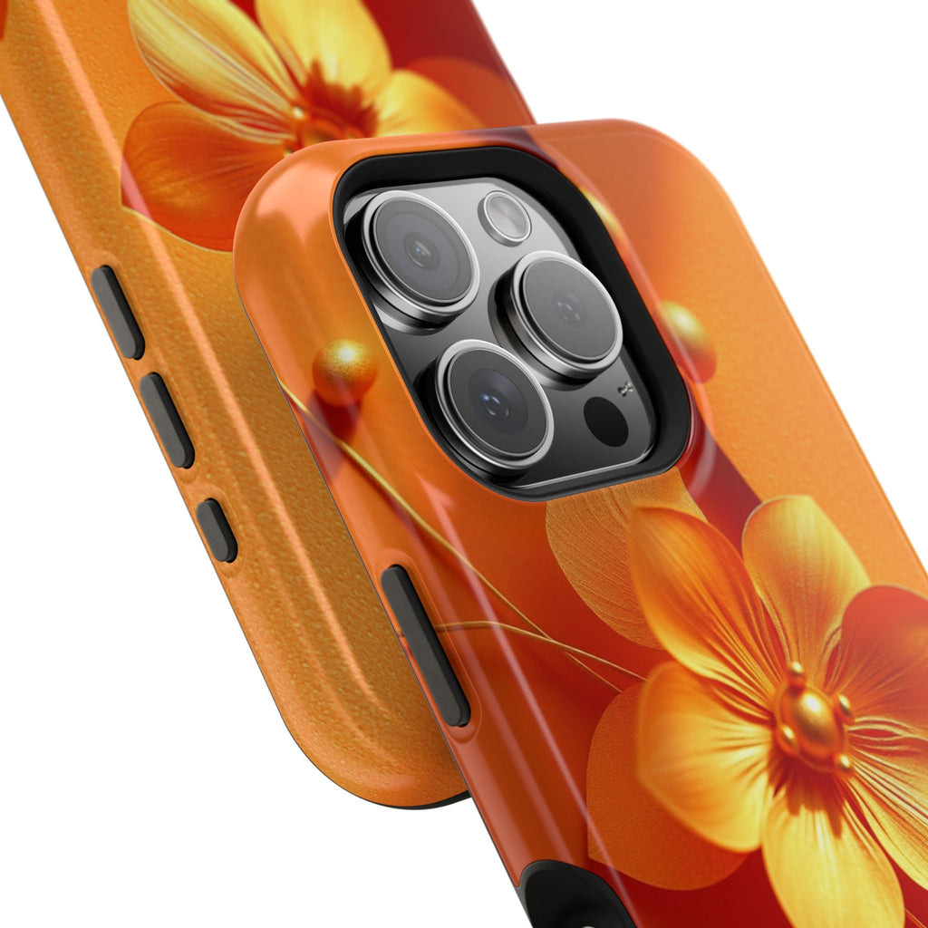 iPhone Floral Geometric Gold Foil Luxury Slim Everyday iPhone Designer · iPhone