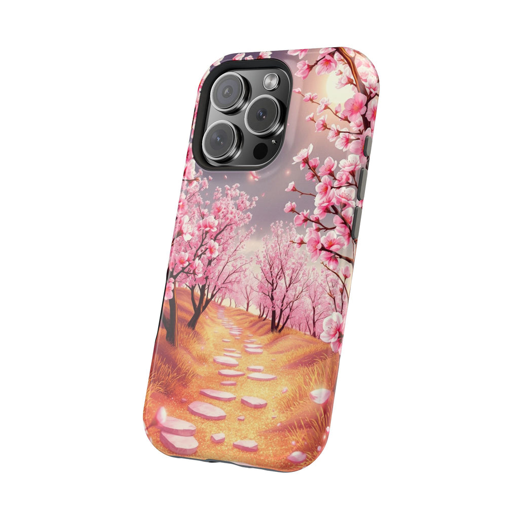 iPhone Dreamy Blossom Trail Design 14 Slim Everyday Designer Case · iPhone Case