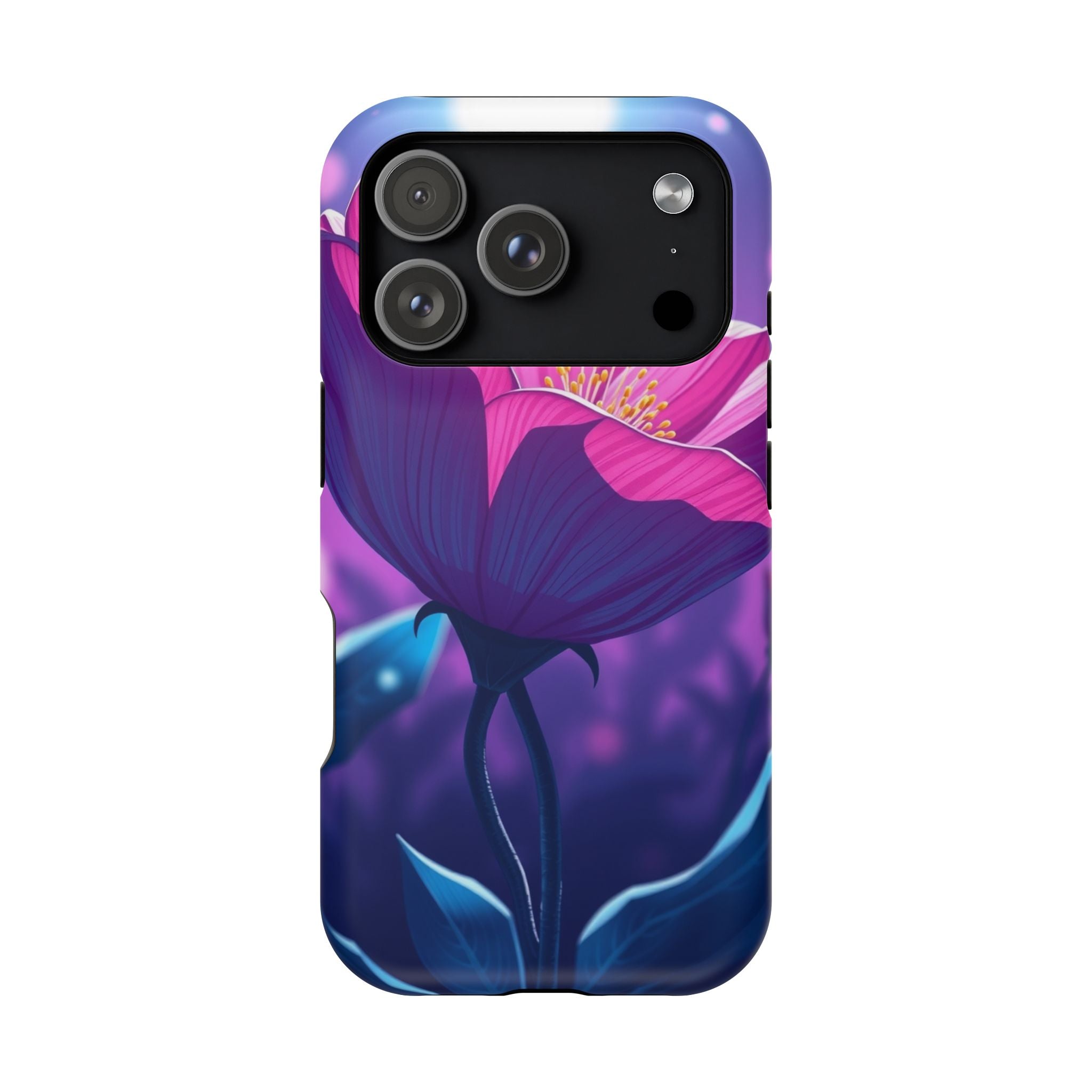 iPhone Night Bloomer Pastel Kawaii Bold Modern Everyday Snap Case · iPhone Case