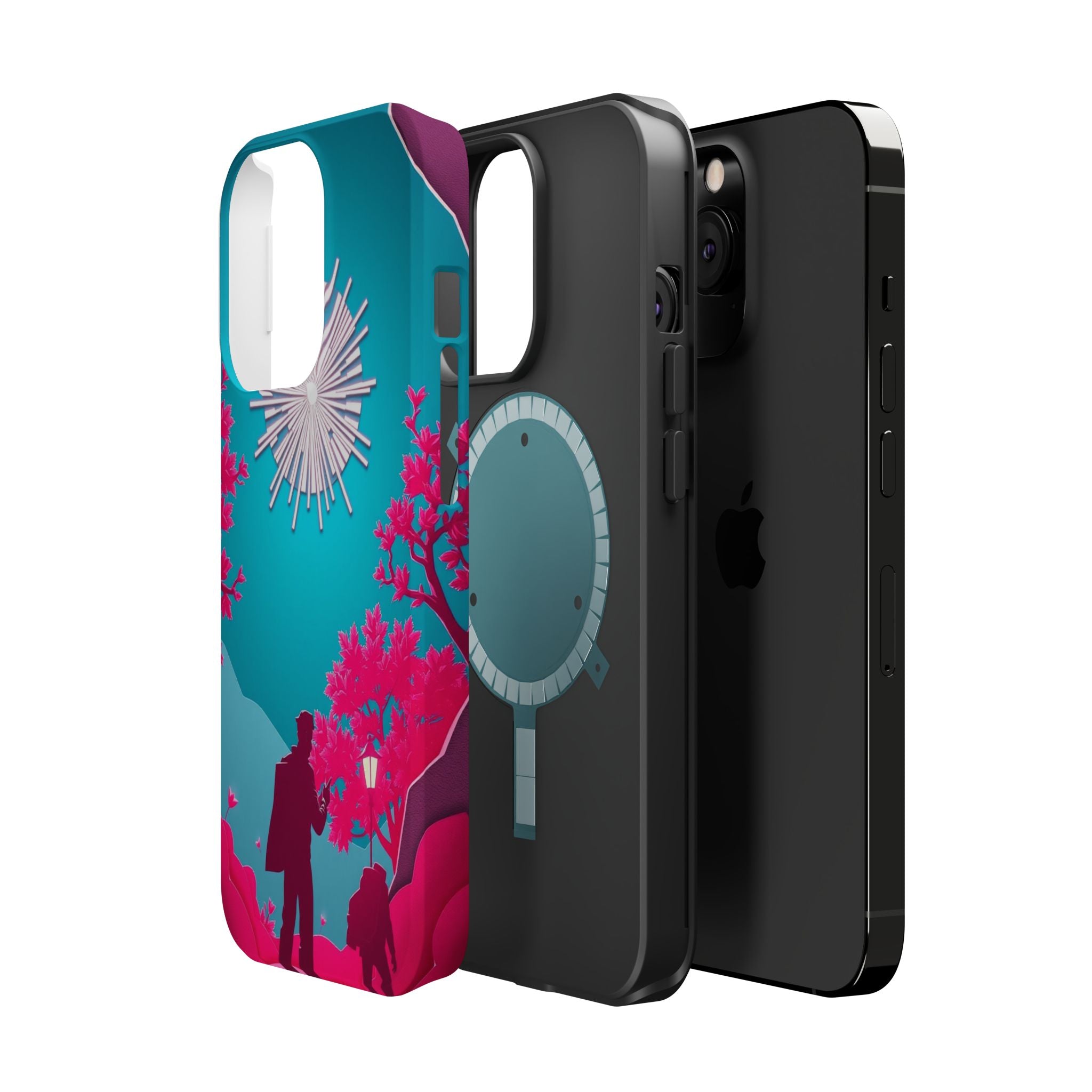 iPhone Bud Burst Paper Cut Art Slim Everyday Designer Case · iPhone Case