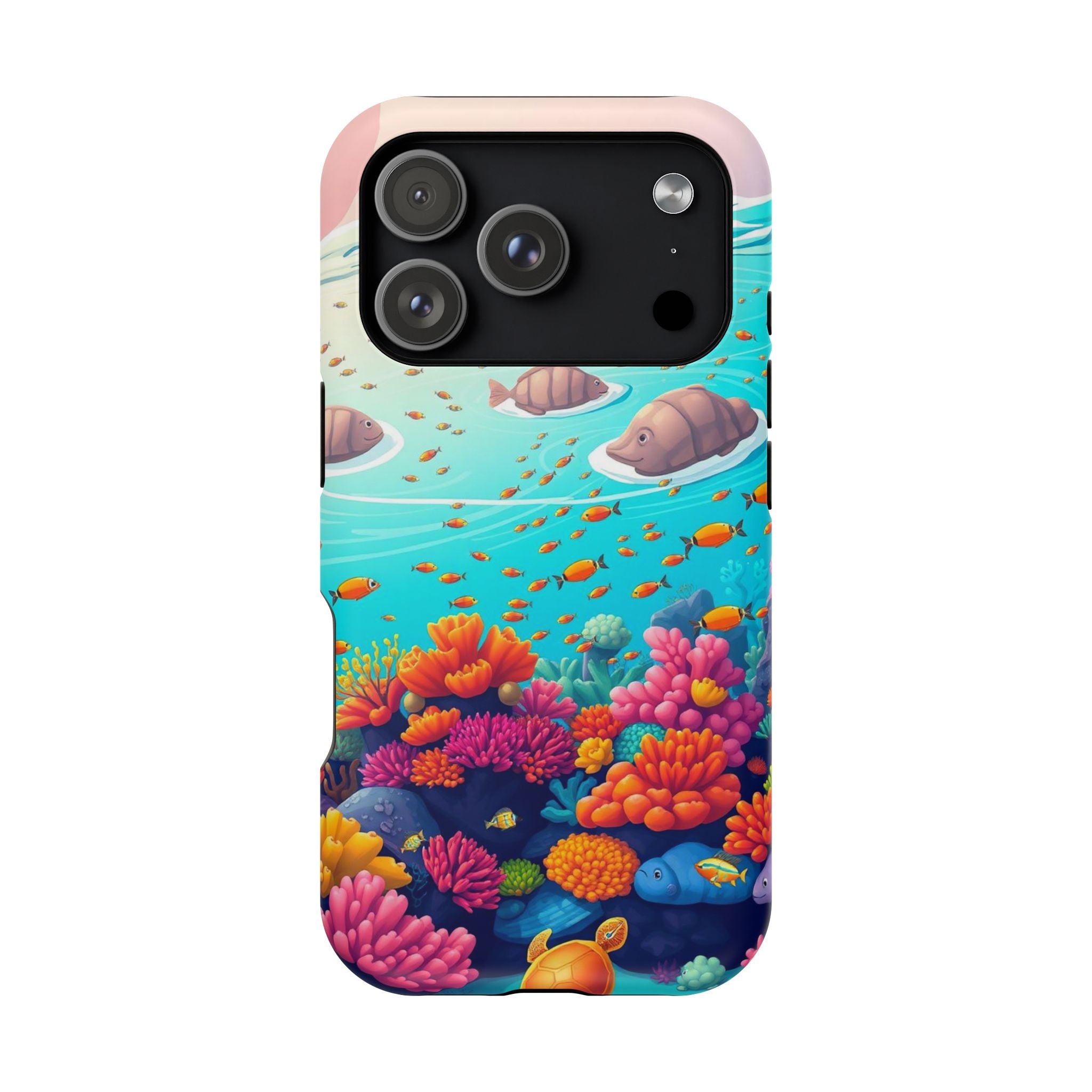 iPhone Coral Reef Panorama Kids Fun Phone Case Gift Slim Snap Case · iPhone Case