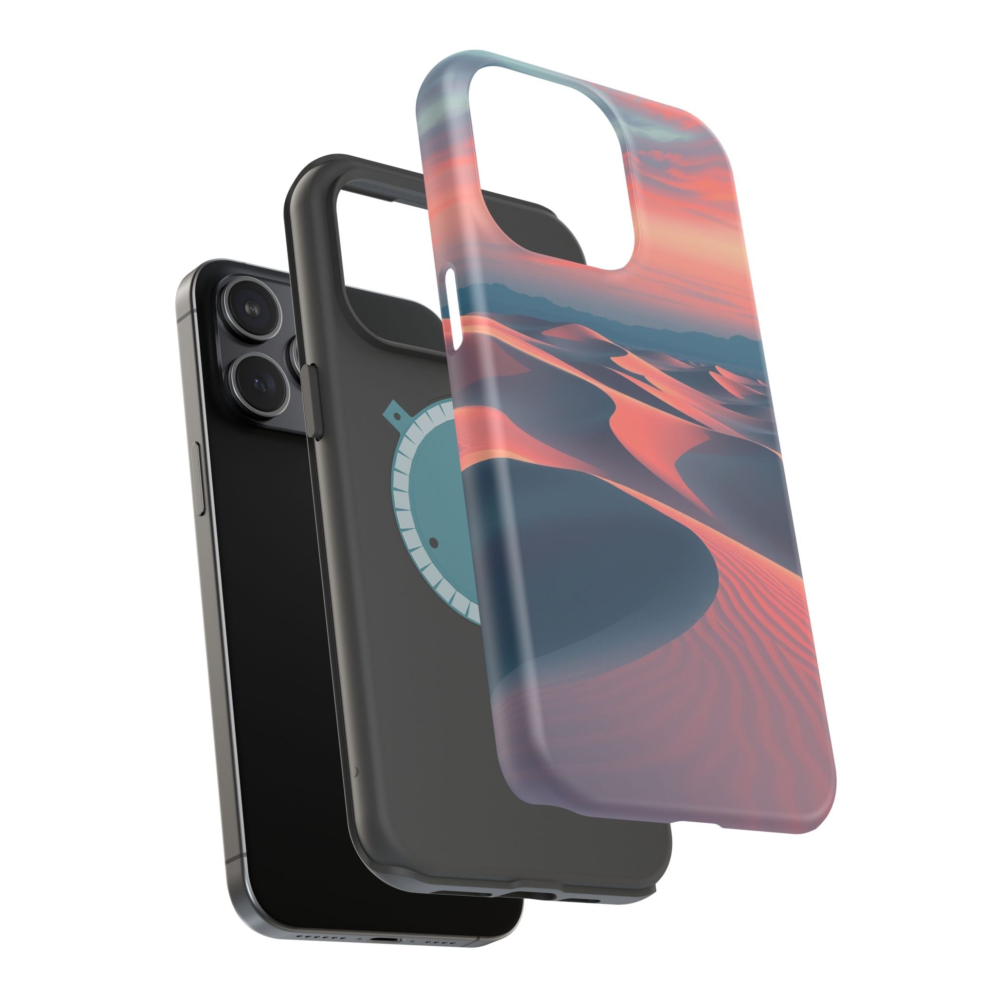 iPhone Sand Dunes at Dusk Oil Painting Impressionist iPhone Slim · iPhone Case