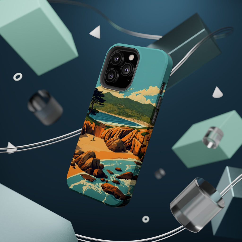 iPhone Pebble Beach Vintage Retro Poster Slim Everyday iPhone Designer · iPhone