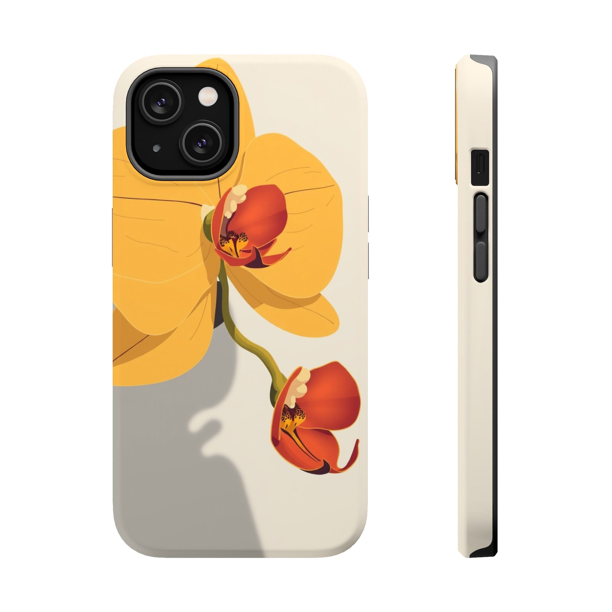 iPhone Vibrant Orchid Study Design Bold Modern Everyday Snap Case · iPhone Case