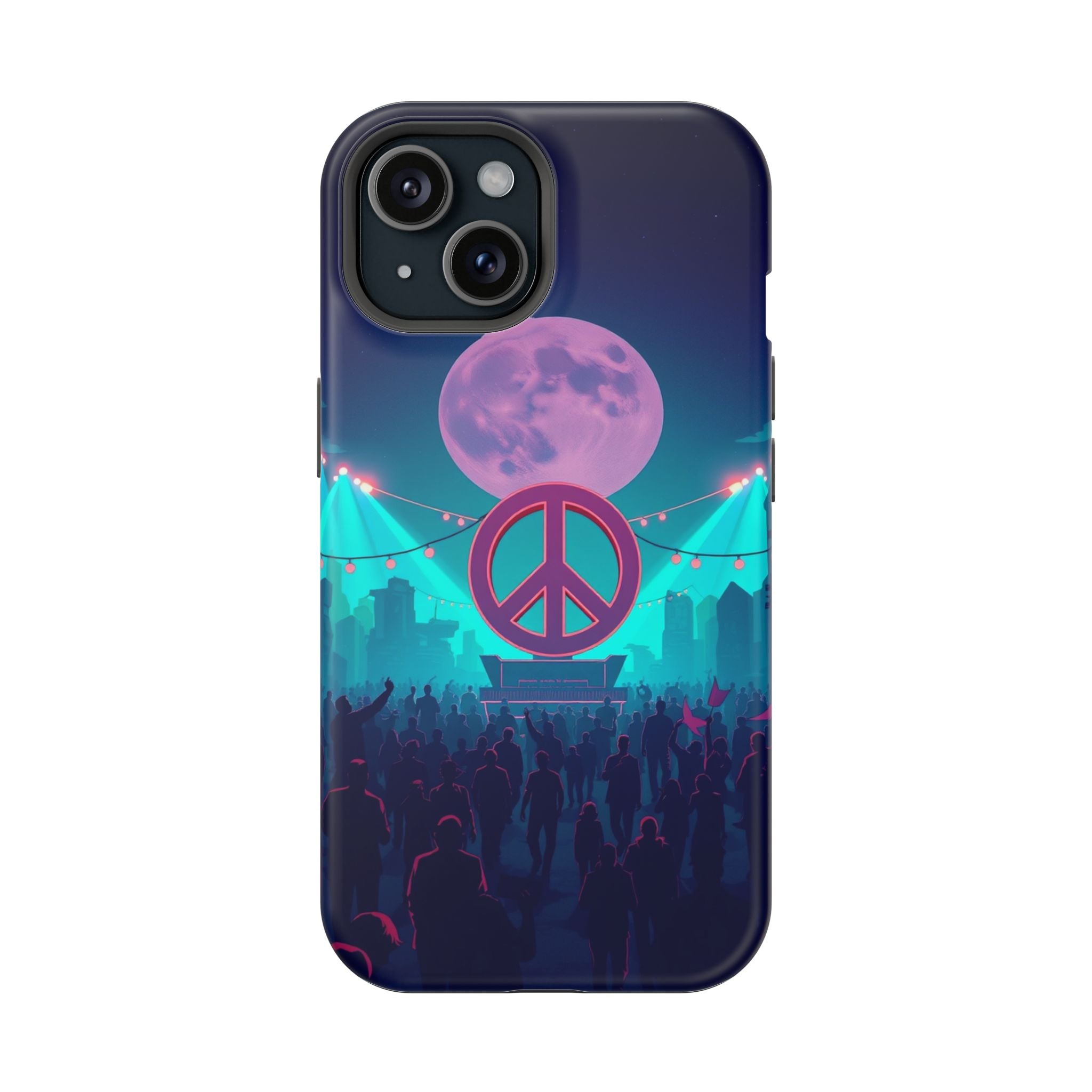 iPhone Woodstock Peace Mystic Art Bold Modern Everyday Snap Case · iPhone Case