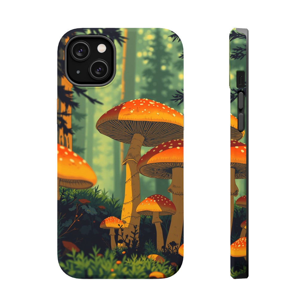 iPhone Earthy Mushroom Forest Design Slim Everyday iPhone 19 Designer · iPhone C