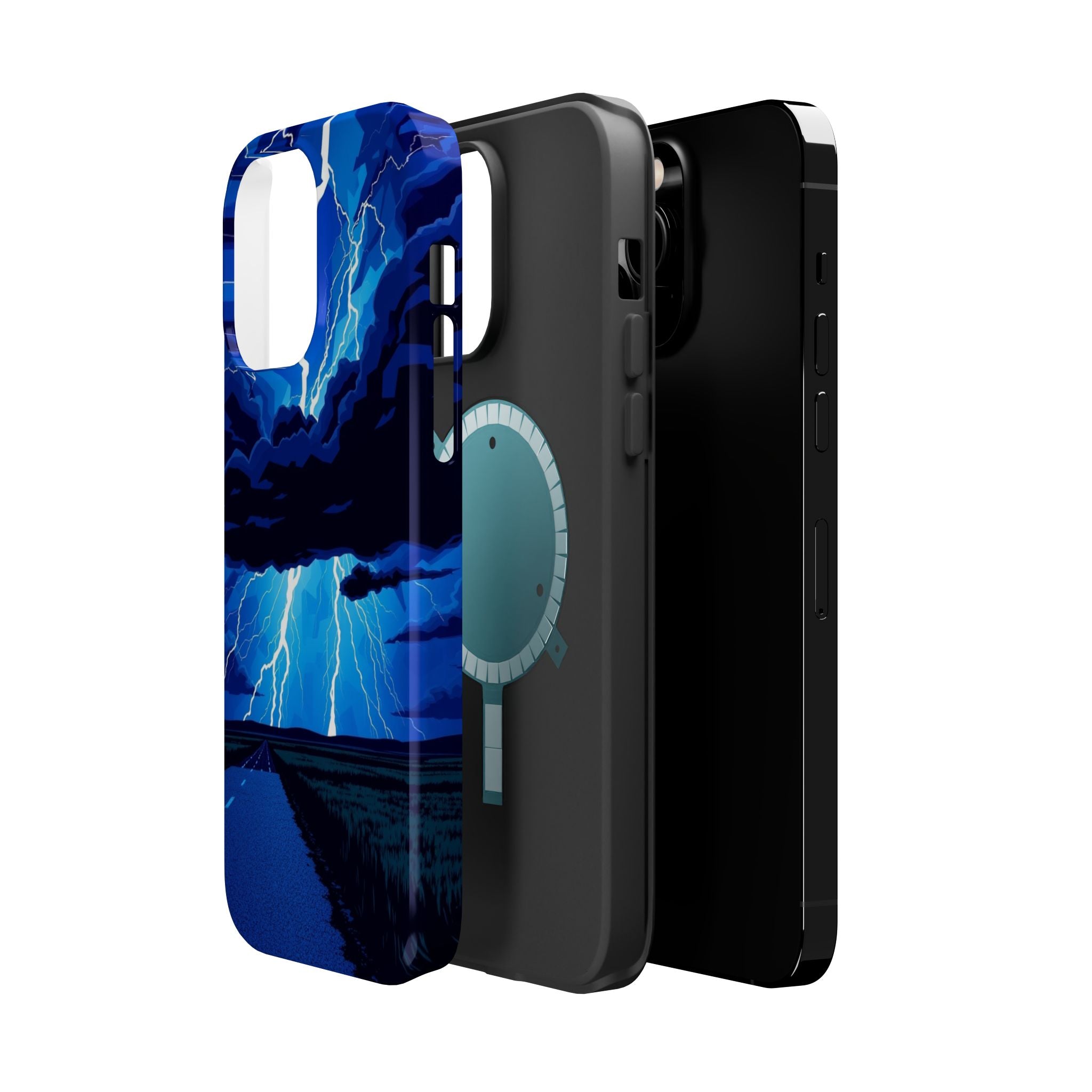 iPhone Thunderstorm Sky Pop Art Bold Slim Everyday Designer Case · iPhone Case