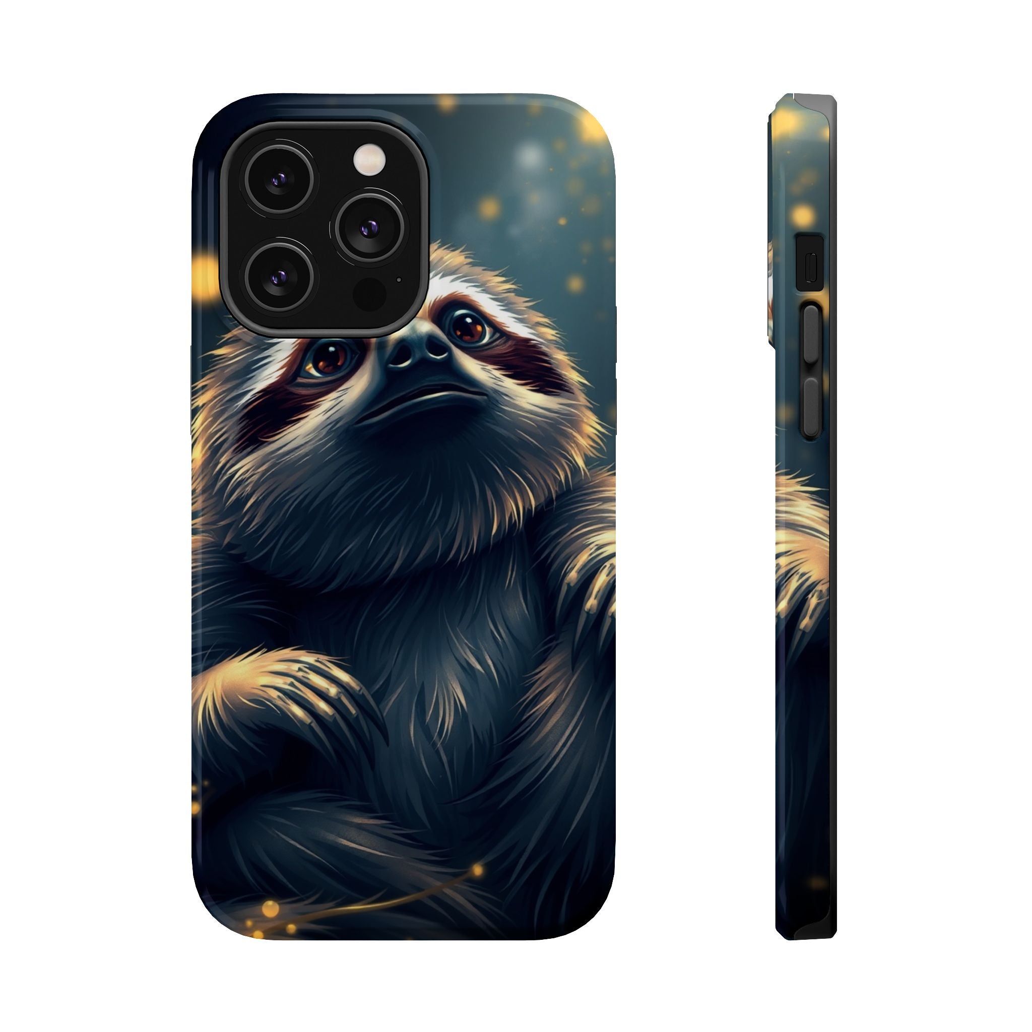 iPhone Vibrant Cozy Sloth Mode Design Slim Everyday Designer Case · iPhone Case