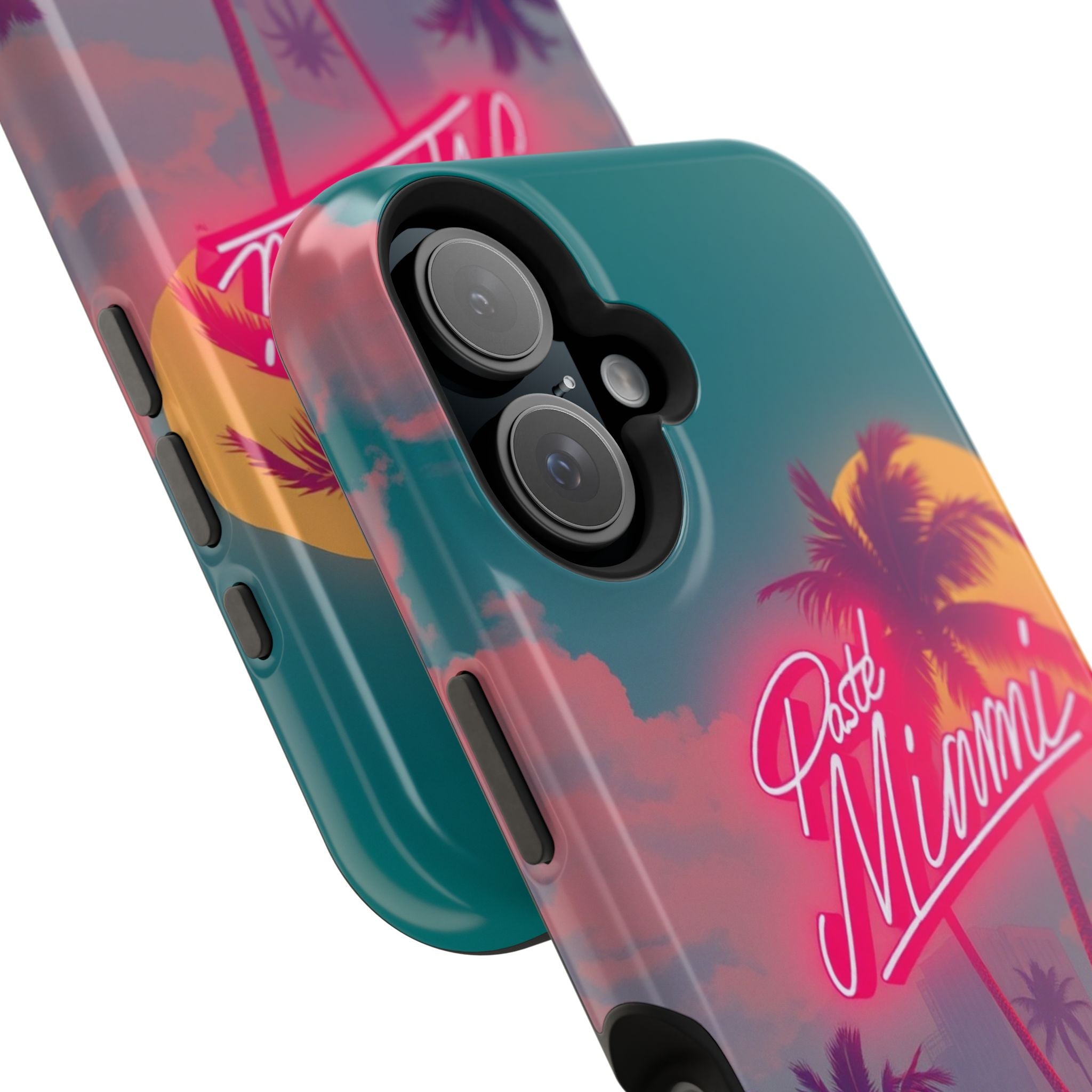 iPhone 1980s Pastel Miami Enchanted Art Slim Everyday Designer Case · iPhone Cas