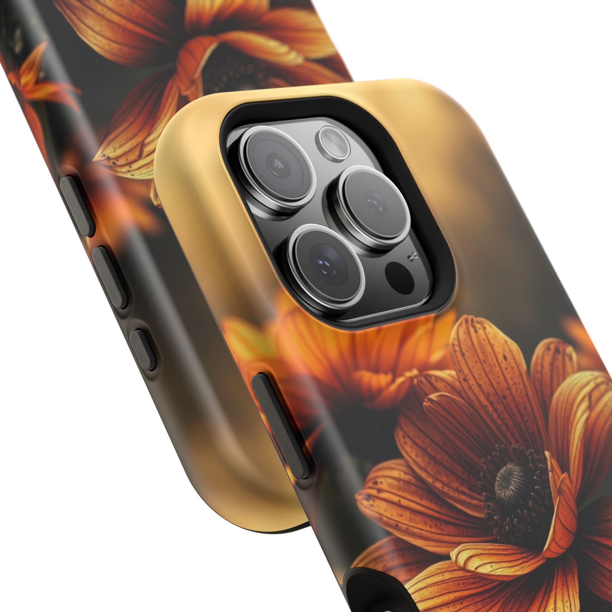 iPhone Radiant Floral Ombre Design Bold Modern Everyday Snap Case · iPhone Case