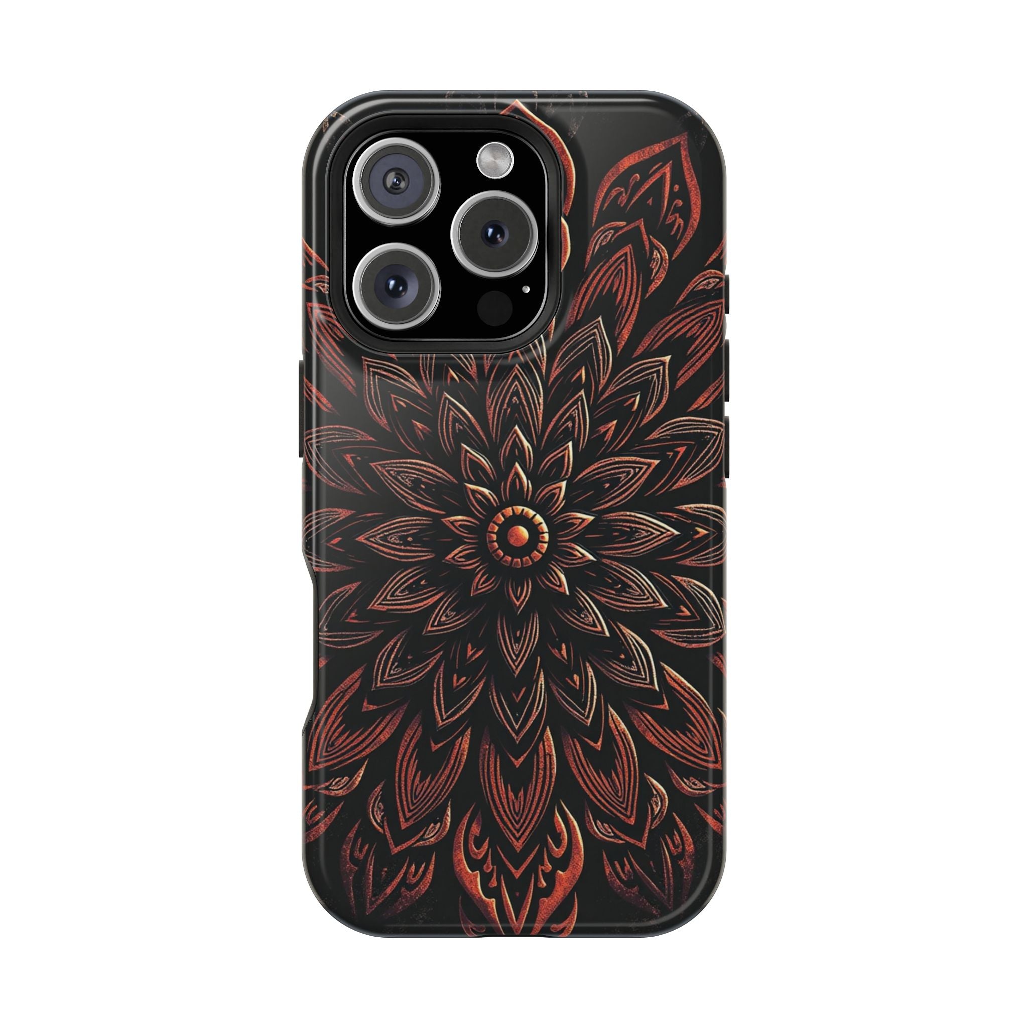 iPhone Floral Mandala Vintage Retro Poster Slim iPhone Everyday · iPhone Case