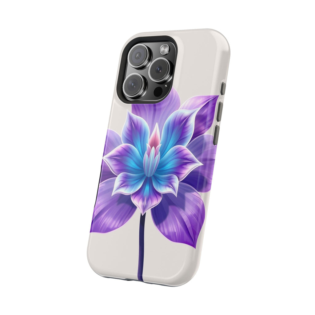 iPhone Dreamy Neon Floral Design 10 Slim Everyday Designer Case · iPhone Case