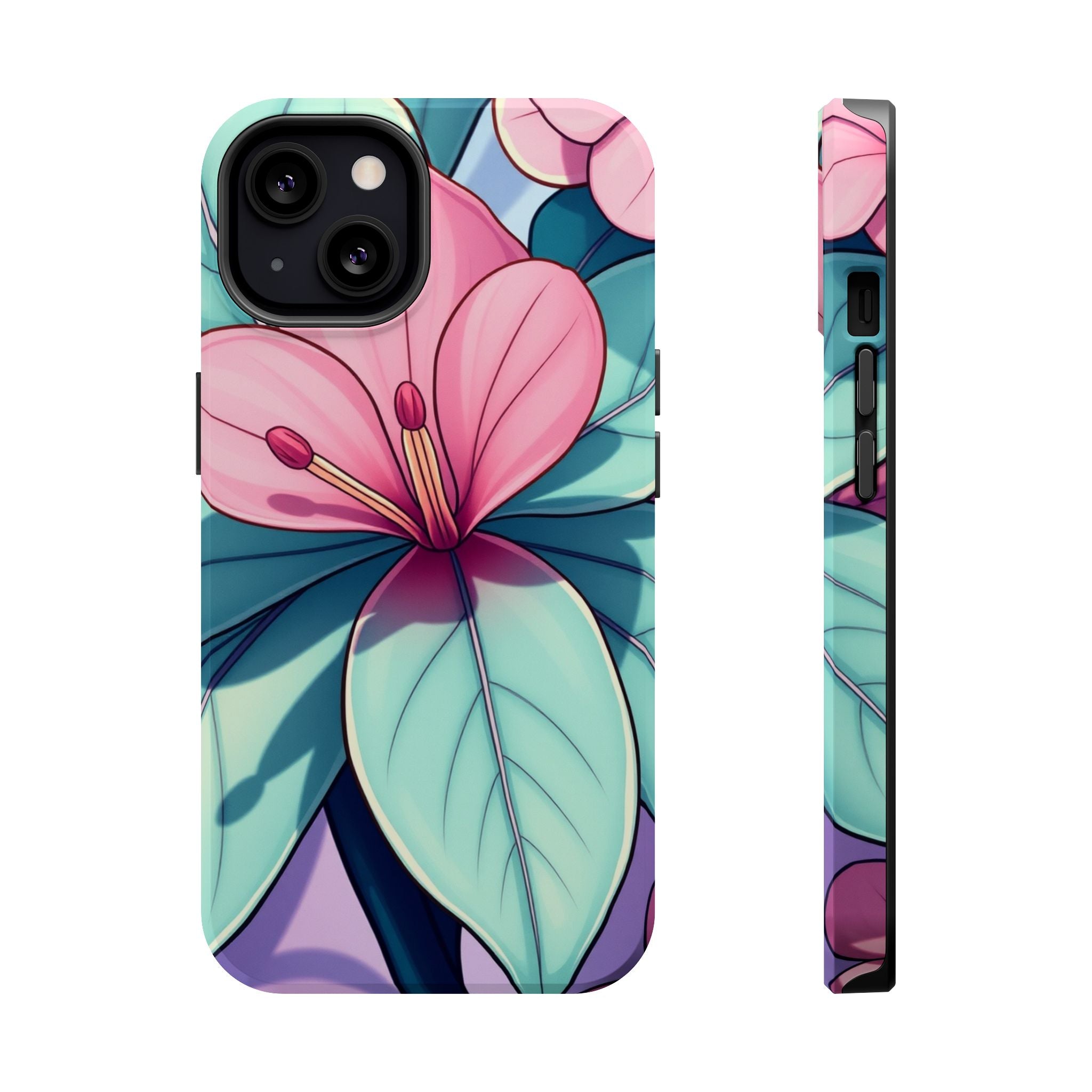 iPhone Earthy Tropical Bloom Design 11 Slim Everyday Designer Case · iPhone Case