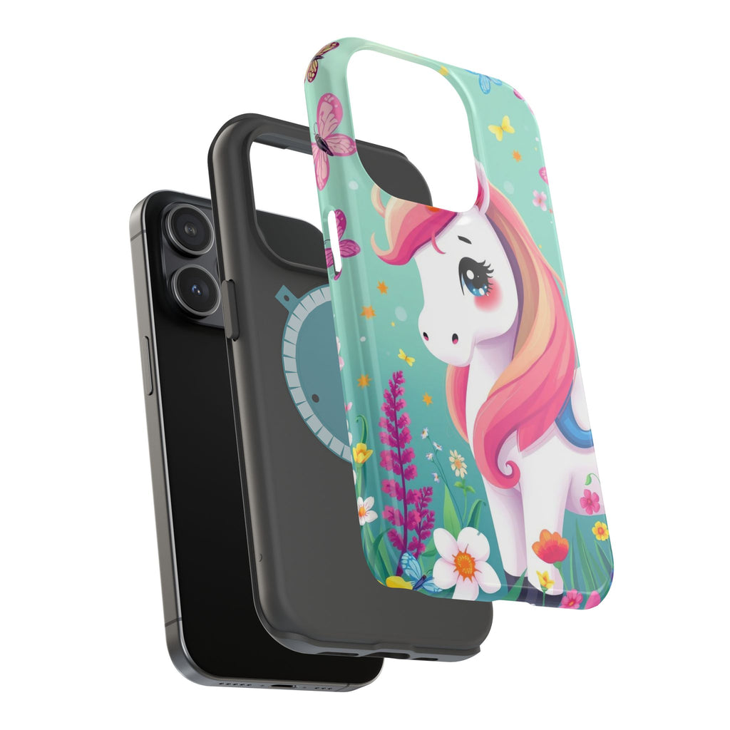 iPhone Dragonfly Unicorn Kids Fun iPhone Phone Case Gift Clean Minimal · iPhone