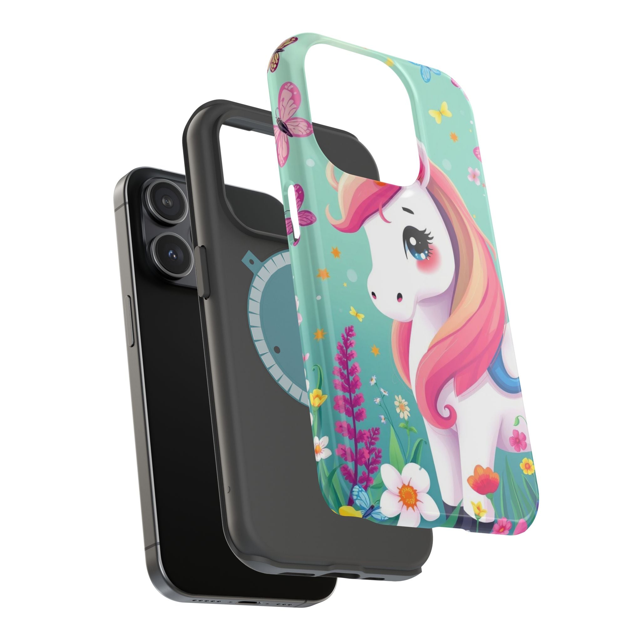 iPhone Dragonfly Unicorn Kids Fun iPhone Phone Case Gift Clean Minimal · iPhone