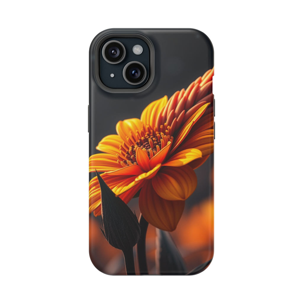 iPhone Mustard And Rust Night Bloomer Slim Everyday Designer Case · iPhone Case
