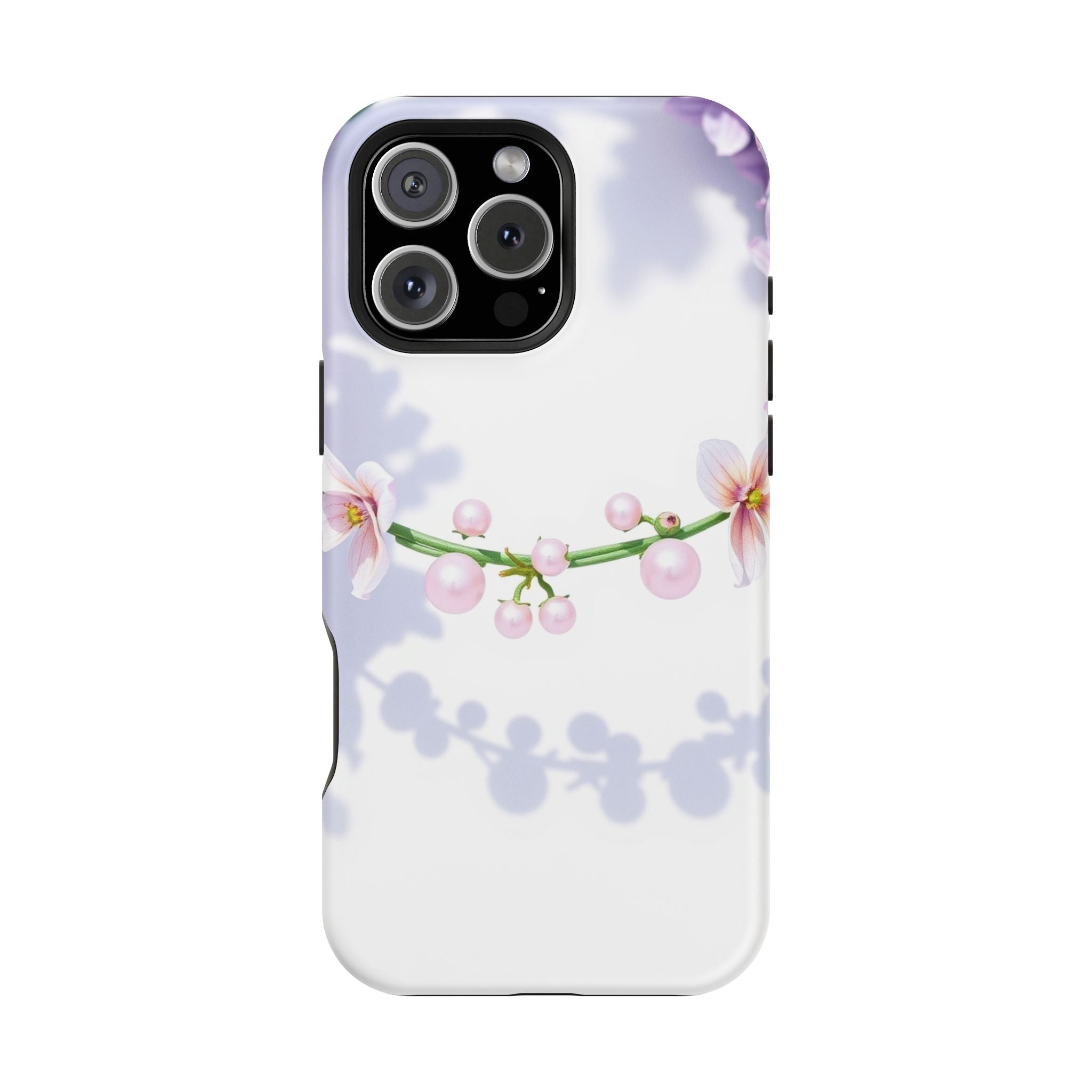 iPhone Vibrant Floral Crown Design Clean Minimal Snap Cas Slim Snap Case · iPhon